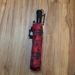 Supreme Red and Black Patterned Umbrella